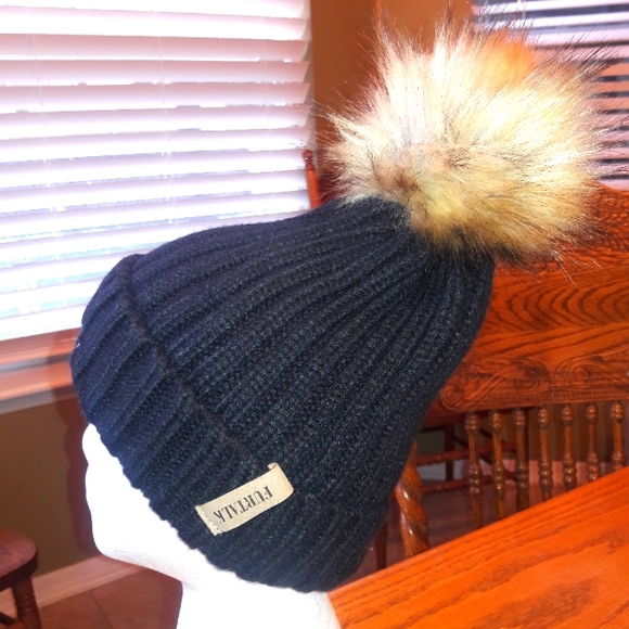 Tribe Beanie Pom Pom Hat - Picture 2 of 8